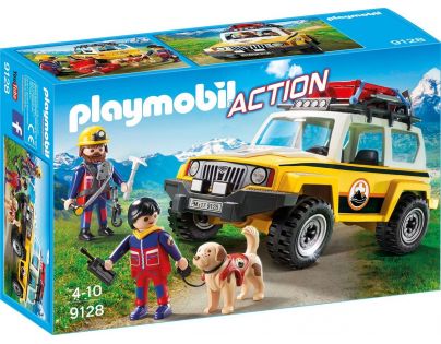 Playmobil 9128 Zásahové vozidlo horských záchranářů