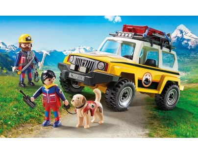 Playmobil 9128 Zásahové vozidlo horských záchranářů