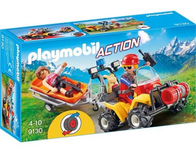 Playmobil 9130 Čtyřkolka záchranářů
