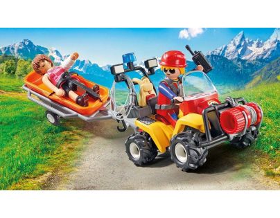 Playmobil 9130 Čtyřkolka záchranářů