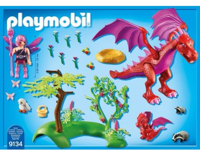 Playmobil 9134 Drak s mládětem