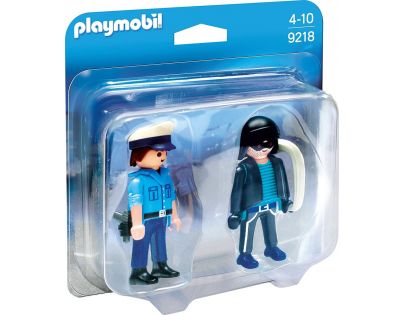 Playmobil 9218 Duo Pack Policista a zloděj