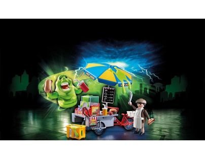 Playmobil 9222 Ghostbusters Slimer u stánku s hotdogy