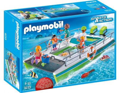 Playmobil 9233 Loď se skleněným dnem a podvodním motorem