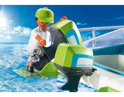 Playmobil 9233 Loď se skleněným dnem a podvodním motorem