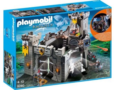 Playmobil 9240 Pevnost Lvích rytířů s UV baterkou