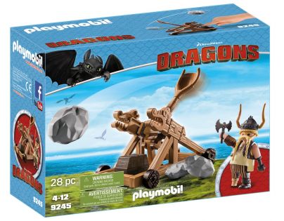 Playmobil 9245 Tlamoun s katapultem