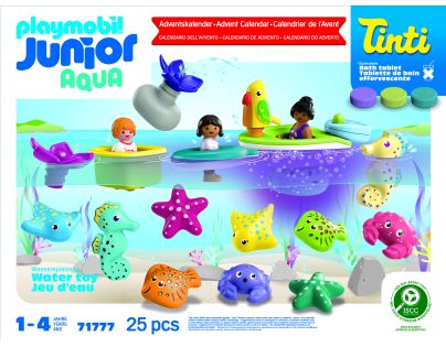 Playmobil Adv.kal.: JUNIOR & Tinti: Barevná zábava do vany