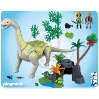 Playmobil Brachiosaurus ve skalách 2
