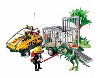 Playmobil 4175 - Deinonychus a obojživelný vůz