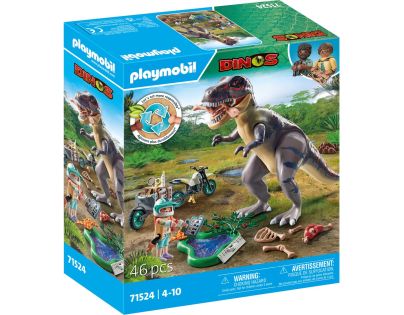 Playmobil P71524PMB Hledání stop T-Rexe