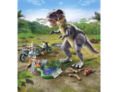 Playmobil P71524PMB Hledání stop T-Rexe