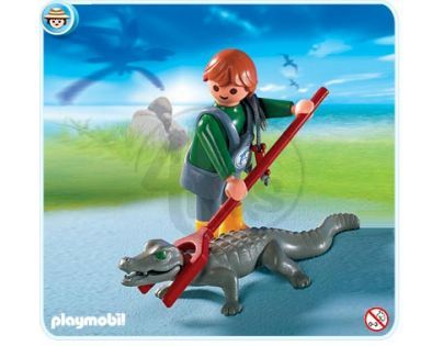 Playmobil Ošetřovatel krokodýlů