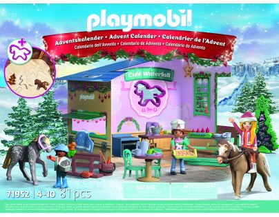 Playmobil P 71952 Adv.kal.: Vánoční pečení v jezdecké kavárně