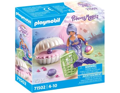 Playmobil P71502PMB Mořská panna s perlovou mušlí