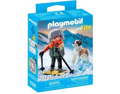 Playmobil P71741PMB Turista s bernardýnem