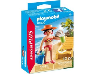 Playmobil Turistka s lehátkem