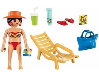 Playmobil Turistka s lehátkem