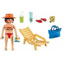 Playmobil Turistka s lehátkem