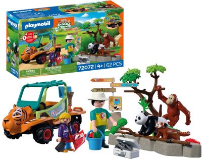 PLAYMOBIL® 72072 Vozidlo ošetřovatele zvířat