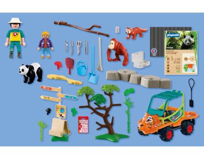 PLAYMOBIL® 72072 Vozidlo ošetřovatele zvířat