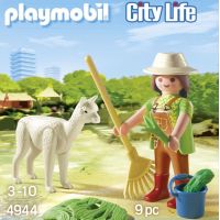 PLAYMOBIL® 4944 Ošetřovatelka s alpakou 3