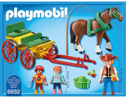 PLAYMOBIL® 6932 Koňský kočár