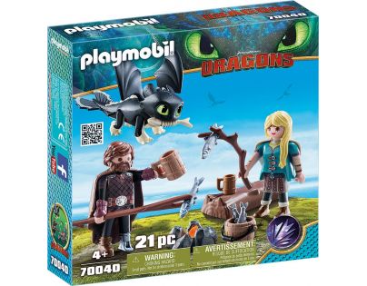 PLAYMOBIL® 70040 Škyťák a Astrid s dráčetem