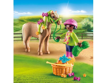 PLAYMOBIL® 70060 Dívka s poníkem