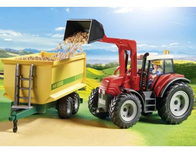 PLAYMOBIL® 70131 Velký traktor s přívěsem