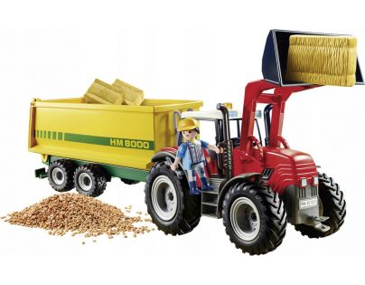 PLAYMOBIL® 70131 Velký traktor s přívěsem