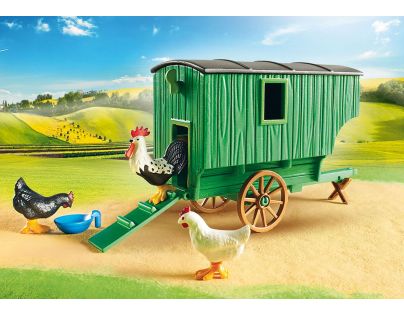 PLAYMOBIL® 70138 Pojízdný kurník