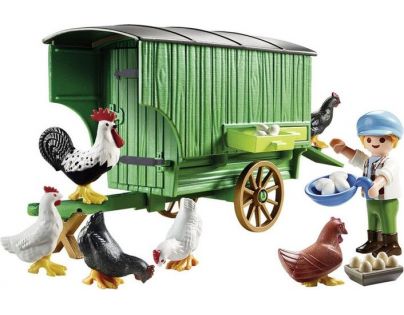 PLAYMOBIL® 70138 Pojízdný kurník