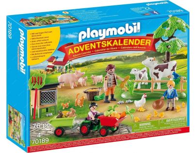 PLAYMOBIL® 70189 Adventní kalendář Farma