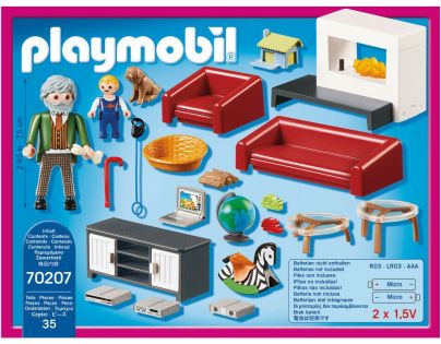 PLAYMOBIL® 70207 Útulný obývací pokoj