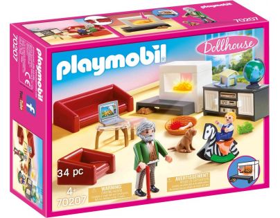PLAYMOBIL® 70207 Útulný obývací pokoj