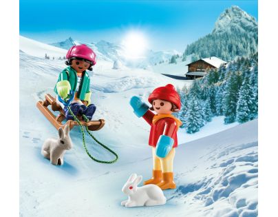 PLAYMOBIL® 70250 Děti se sáňkami