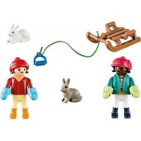 PLAYMOBIL® 70250 Děti se sáňkami 2
