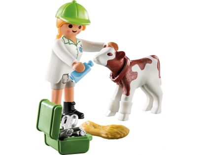 PLAYMOBIL® 70252 Zvěrolékařka s telátkem