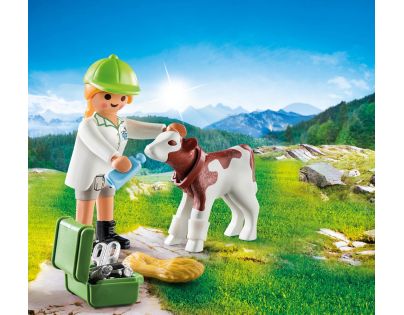 PLAYMOBIL® 70252 Zvěrolékařka s telátkem