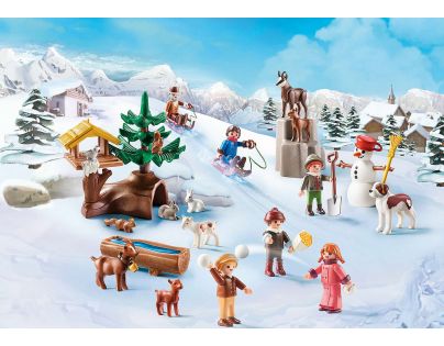 PLAYMOBIL® 70260 Adventní kalendář Heidin zimní svět