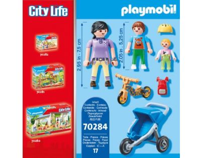 PLAYMOBIL® 70284 Maminka s dětmi