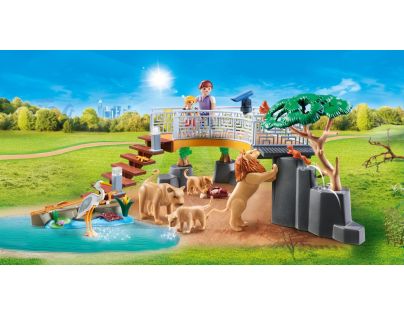 PLAYMOBIL® 70343 Lvi ve venkovním výběhu