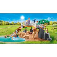 PLAYMOBIL® 70343 Lvi ve venkovním výběhu 2