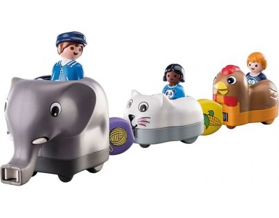 PLAYMOBIL® 70405 Můj tahací vláček se zvířátky