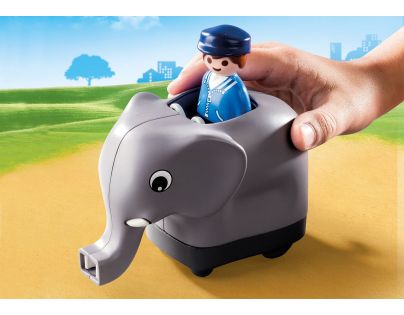 PLAYMOBIL® 70405 Můj tahací vláček se zvířátky