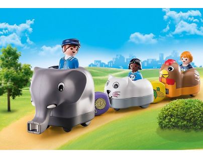 PLAYMOBIL® 70405 Můj tahací vláček se zvířátky