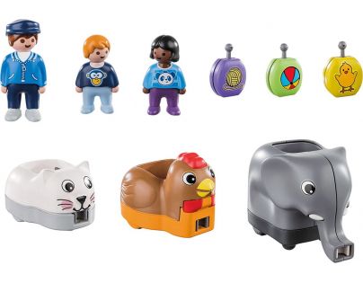 PLAYMOBIL® 70405 Můj tahací vláček se zvířátky