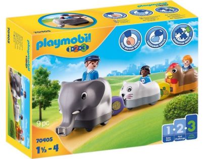 PLAYMOBIL® 70405 Můj tahací vláček se zvířátky