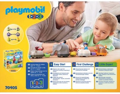 PLAYMOBIL® 70405 Můj tahací vláček se zvířátky